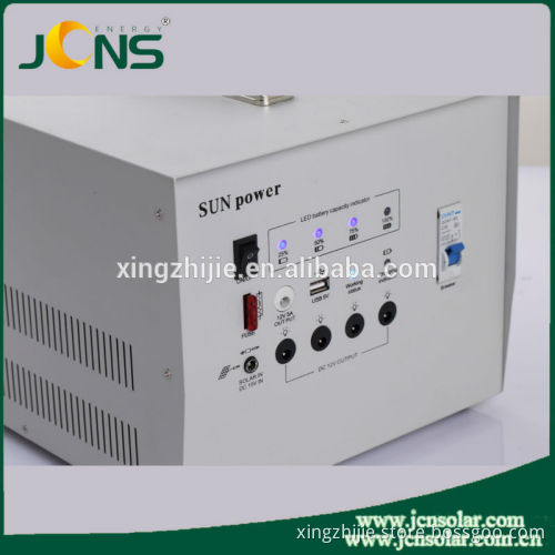 factory price newest 50W small home complete solar power system, solar generator for home and outdoor with CE FCC ISO9001